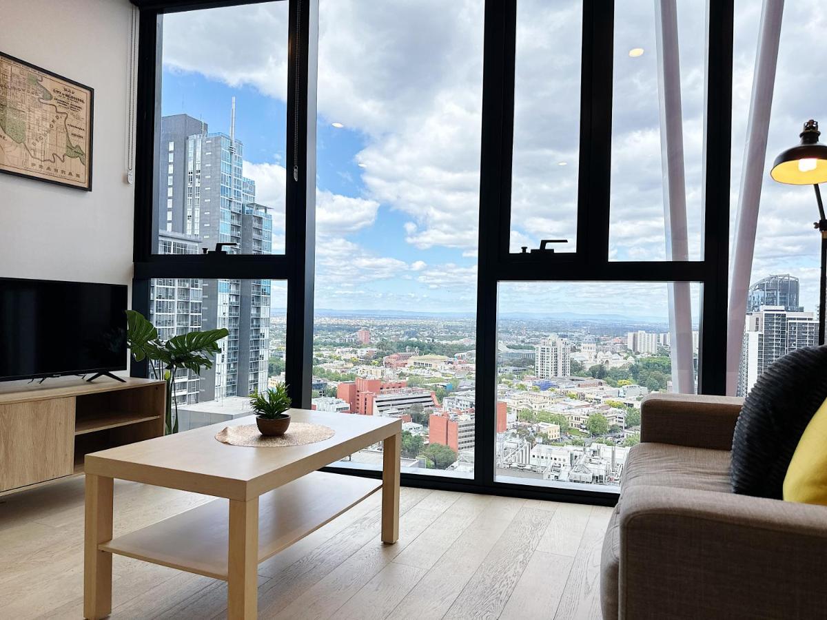 Апартаменти Beautiful Skyview Cbd Highrise 3Beds With Carpark Available Мельбурн Екстер'єр фото