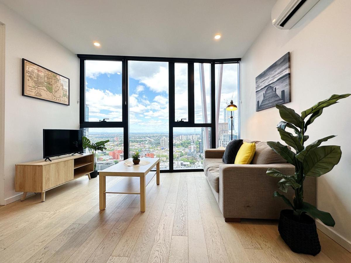 Апартаменти Beautiful Skyview Cbd Highrise 3Beds With Carpark Available Мельбурн Екстер'єр фото